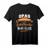 Opa Enkelkinder Helden - Großvater & Großpapa T-Shirt als Geschenk zum Geburtstag, Weihnachten & Vatertag