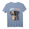 Mops Mama Hundehalterin Frauchen T-Shirt – Süßes Hundemotiv für Frauen, Mädchen & Kinder, ideales Geschenk für Hundeliebhaberinnen