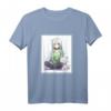 Kawaii Mädchen Anime Manga Mädchen Katze T-Shirt – Perfektes Geburtstagsoutfit für Anime-, Manga- und Katzenfans