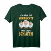 Ich bin die Verrückte mit den Schafen Lustiges Schaf T-Shirt – Perfektes Geschenk für Bauern, Schäfer & Tierliebhaber zu Geburtstag & Weihnachten