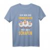 Ich bin die Verrückte mit den Schafen Lustiges Schaf T-Shirt – Perfektes Geschenk für Bauern, Schäfer & Tierliebhaber zu Geburtstag & Weihnachten
