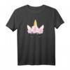 Einhorn-Gesichts T-Shirt | Lustiges Geburtstagsgeschenk für Mädchen & Frauen, perfekt für Einhornliebhaber, Feiern & Alltag