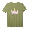 Einhorn-Gesichts T-Shirt | Lustiges Geburtstagsgeschenk für Mädchen & Frauen, perfekt für Einhornliebhaber, Feiern & Alltag