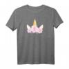 Einhorn-Gesichts T-Shirt | Lustiges Geburtstagsgeschenk für Mädchen & Frauen, perfekt für Einhornliebhaber, Feiern & Alltag