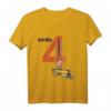 Kinder Geburtstagsshirt 4 Jahre Junge mit Lokomotive - Perfektes Geschenk für den 4. Geburtstag, Lokführer-Fieber & Zugliebhaber