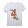 Kinder Geburtstagsshirt 4 Jahre Junge mit Lokomotive - Perfektes Geschenk für den 4. Geburtstag, Lokführer-Fieber & Zugliebhaber