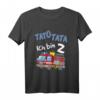 Kinder T-Shirt zum 2. Geburtstag - Lustiges Feuerwehrauto Design für Jungen, ideales Geschenk für Zweijährige, Kindergarten & Feier