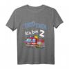 Kinder T-Shirt zum 2. Geburtstag - Lustiges Feuerwehrauto Design für Jungen, ideales Geschenk für Zweijährige, Kindergarten & Feier