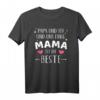 Papa und ich sind uns einig, Mama ist die Beste T-Shirt – Perfektes Muttertags- oder Weihnachtsgeschenk für die Mama