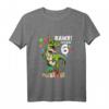 Kinder Geburtstagsshirt 6 Jahre Junge Dinosaurier Dino - Perfekt für den Kindergeburtstag & Dino-Liebhaber