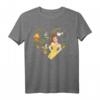 HapDog Disney Princess Belle Heart T-Shirt – Offizielles Beauty and the Beast Merchandise für Frauen, Mädchen und Fans