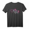 Hundemama T-Shirt für Frauen mit Herz und Pfoten - Lustiges Design für Hundeliebhaberinnen & Gassi-Gang