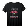 Lustiges Party T-Shirt für Damen - Wir sind die Saufen Feiern Lästern Schwestern für Junggesellinnenabschied, Mädelsabend & Sekt-Liebe