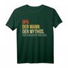 Lustiges Opa T-Shirt 2023/2024 - Der Mann, Der Mythos, Die Legende - Perfektes Geburtstags- oder Weihnachtsgeschenk für Opa