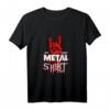 Kinder My First Metal Shirt - Heavy Metal Kids Thrash Pommesgabel T-Shirt für kleine Headbanger, ideal als Geschenk zu Geburtstag, Weihnachten oder Festival