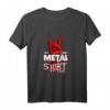 Kinder My First Metal Shirt - Heavy Metal Kids Thrash Pommesgabel T-Shirt für kleine Headbanger, ideal als Geschenk zu Geburtstag, Weihnachten oder Festival