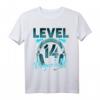 Level 14 Jahre Gamer T-Shirt für Jungen & Mädchen – Perfektes Geburtstagsgeschenk mit Headset-Motiv für den nächsten Lan-Party & Gaming-Event