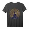 Yoga & Meditation Kleidung mit Namaste - Spirituelles T-Shirt, Buddha Symbol, für Ruhe, Liebe & Frieden, Gr. S - XXXL