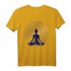 Yoga & Meditation Kleidung mit Namaste - Spirituelles T-Shirt, Buddha Symbol, für Ruhe, Liebe & Frieden, Gr. S - XXXL