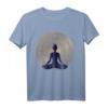 Yoga & Meditation Kleidung mit Namaste - Spirituelles T-Shirt, Buddha Symbol, für Ruhe, Liebe & Frieden, Gr. S - XXXL