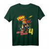 Kinder 4. Geburtstag Jungen - Ich bin schon 4 Jahre Cartoon Ninja T-Shirt für Geburtstag, Kindergarten & Geschenkideen