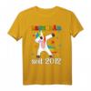 Legendär seit 2012 Mädchen Einhorn T-Shirt | Geburtsgeschenk für Mädchen geboren 2012