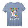 Legendär seit 2012 Mädchen Einhorn T-Shirt | Geburtsgeschenk für Mädchen geboren 2012