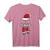 Herren Kurzarm Weihnachtsmann T-Shirt für Familien & Partnerlook - Lustiges Papa Claus Weihnachtsoutfit für die Feiertage