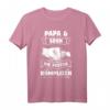 Papa Sohn Die Besten Komplizen Geschenk T-Shirt - Witziges und personalisiertes Vater-Sohn Geschenk mit Spruch