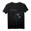 Zocker Paar T-Shirt - Player 1 Player 2 Gaming Team Shirt für Gamer Paare & Valentinstag Geschenk