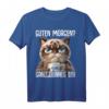 Kaffee Morgenmuffel Mitarbeiter Spruch Katze Lustig Geschenk T-Shirt – Humorvolles Outfit für Langschläfer und Arbeitskollegen