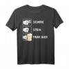 Lustiges Schere Stein Paar Bier T-Shirt für Malle & JGA - Perfekt für Junggesellenabschied, Party & Geburtstagsgeschenke