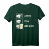 Lustiges Schere Stein Paar Bier T-Shirt für Malle & JGA - Perfekt für Junggesellenabschied, Party & Geburtstagsgeschenke