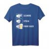 Lustiges Schere Stein Paar Bier T-Shirt für Malle & JGA - Perfekt für Junggesellenabschied, Party & Geburtstagsgeschenke