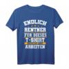 Endlich Rentner 2024 T-Shirt – Lustiges Geschenk für Oma, Opa, Eltern und Kollegen zum Ruhestand, Geburtstag & Weihnachten