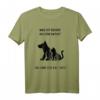 Hund Katze Pfote T-Shirt für Hunde- und Katzenbesitzer - Perfektes Geschenk für Tierliebhaber zu Geburtstagen, Weihnachten und Feiern