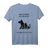 Hund Katze Pfote T-Shirt für Hunde- und Katzenbesitzer - Perfektes Geschenk für Tierliebhaber zu Geburtstagen, Weihnachten und Feiern