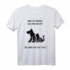 Hund Katze Pfote T-Shirt für Hunde- und Katzenbesitzer - Perfektes Geschenk für Tierliebhaber zu Geburtstagen, Weihnachten und Feiern