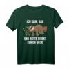HapDog Spruch T-Shirt mit lustigem Faultier Spruch – Humorvolles Geschenk für Faulenzer, Morgenmuffel und Arbeitskollegen