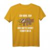 HapDog Spruch T-Shirt mit lustigem Faultier Spruch – Humorvolles Geschenk für Faulenzer, Morgenmuffel und Arbeitskollegen