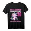 Lustiges 50. Geburtstag T-Shirt mit Einhorn – Humorvolles Geschenk für Männer und Frauen zum 50. Geburtstag