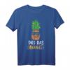Dies Das Ananas T-Shirt – Buntes, tropisches Sommer-Shirt mit klassischem Schnitt und doppeltem Saum
