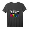 Kinder Die Beatles bunt T-Shirt - Offizielles Lizenzprodukt für kleine Beatles-Fans, bunte Band-Motiv