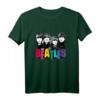 Kinder Die Beatles bunt T-Shirt - Offizielles Lizenzprodukt für kleine Beatles-Fans, bunte Band-Motiv