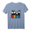 Kinder Die Beatles bunt T-Shirt - Offizielles Lizenzprodukt für kleine Beatles-Fans, bunte Band-Motiv
