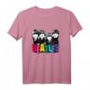 Kinder Die Beatles bunt T-Shirt - Offizielles Lizenzprodukt für kleine Beatles-Fans, bunte Band-Motiv