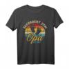 Befördert zum Opa 2023 Vintage Retro T-Shirt – Perfekt zur Schwangerschaftsverkündung & als Geschenk für zukünftige Großeltern