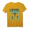 Gamer T-Shirt für Kinder zum 7. Geburtstag - Level 7 Freigeschaltet mit Headset Motiv für Jungen & Mädchen, perfekt für LAN-Partys & Geburtstagsfeiern