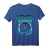 Gamer T-Shirt für Kinder zum 7. Geburtstag - Level 7 Freigeschaltet mit Headset Motiv für Jungen & Mädchen, perfekt für LAN-Partys & Geburtstagsfeiern