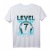 Gamer T-Shirt für Kinder zum 7. Geburtstag - Level 7 Freigeschaltet mit Headset Motiv für Jungen & Mädchen, perfekt für LAN-Partys & Geburtstagsfeiern